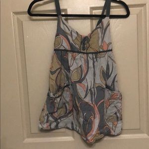 ✨ Grey Abstract Tank Top